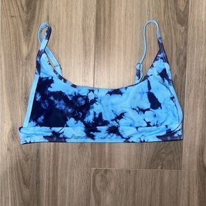 Blue Bikini Top
